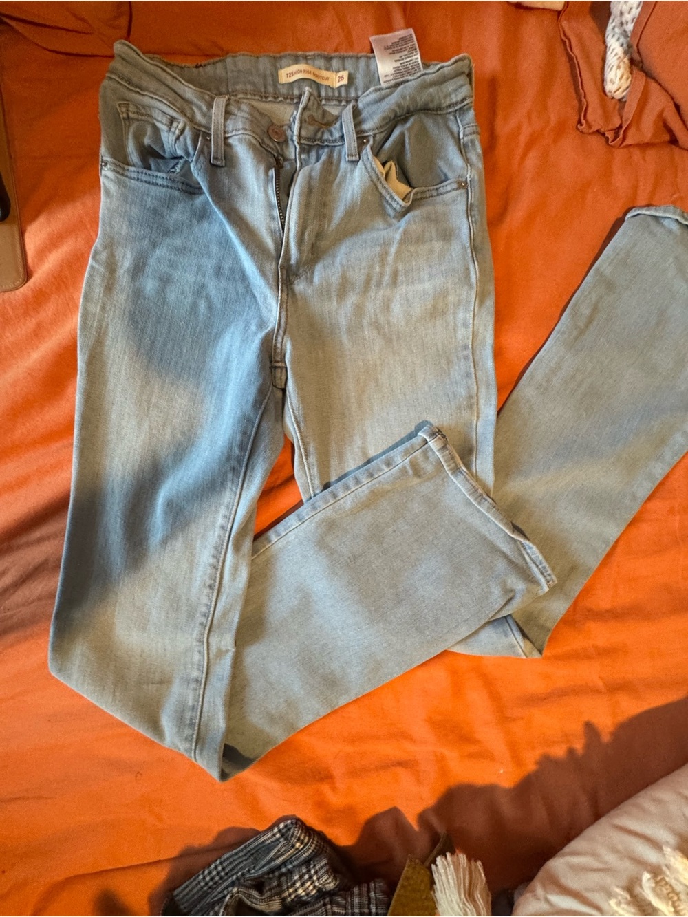Levi's Women's Light Blue boot cut Jeans
